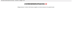 Desktop Screenshot of corriereromano.it